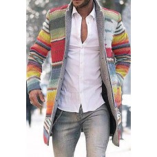 Men's Long Cardigan Casual Long Sleeve Coat