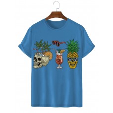 Mexican Cocktail Casual Short Sleeve T-Shirt