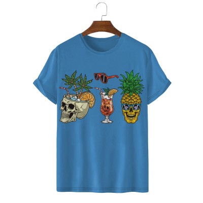 Mexican Cocktail Casual Short Sleeve T-Shirt